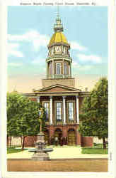 Historic Boyle County Court House Postcard
