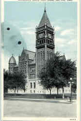 Montgomery County Court House Red Oak, IA Postcard Postcard