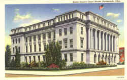 Scioto County Court House Postcard