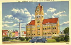 Anderson County Court House South Carolina Postcard Postcard