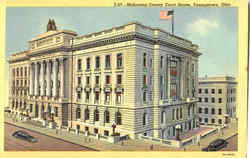 Mahoning County Court House Youngstown, OH Postcard Postcard