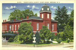 Transylvania County Court House Brevard, NC Postcard Postcard