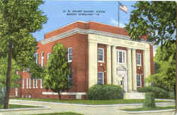 U. S. Court House Aiken, SC Postcard 