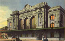 Union Depot Postcard