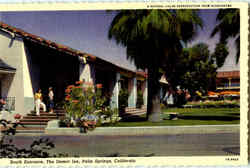 South Entrance The Desert Inn Postcard