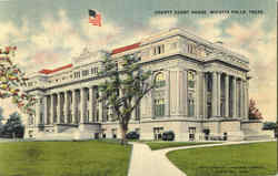 County Court House Wichita Falls, TX Postcard Postcard