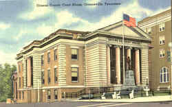 Greene County Court House Greeneville, TN Postcard Postcard