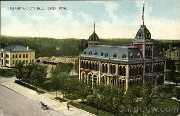 Library and City Hall Ogden Utah