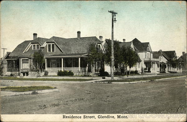Residence Street Glendive Montana