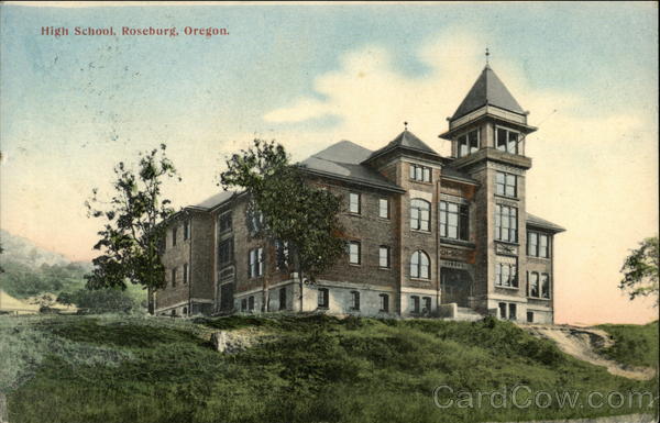 High School and Grounds Roseburg Oregon