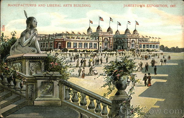 Manufactures and Liberal Arts Building, Jamestown Exposition, 1907