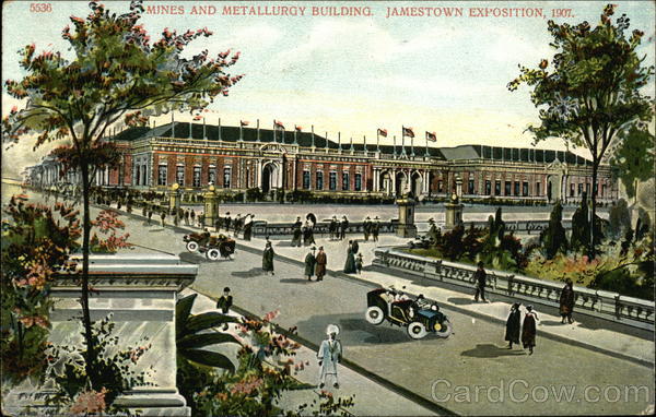 Mines and Metallurgy Building 1907 Jamestown Exposition