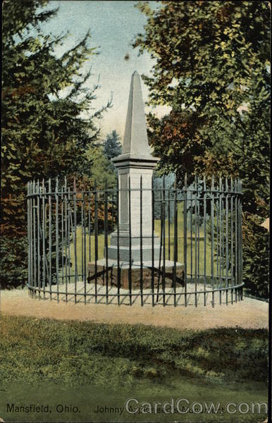 Johnny Appleseed's Monument Mansfield Ohio