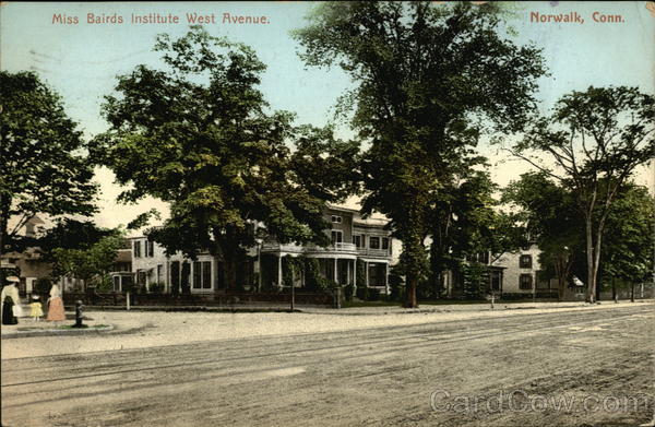 Miss Bairds Institute on West Avenue Norwalk Connecticut