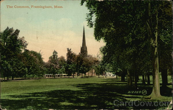 The Common Framingham Massachusetts