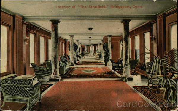 Interior of the Stratfield Bridgeport Connecticut
