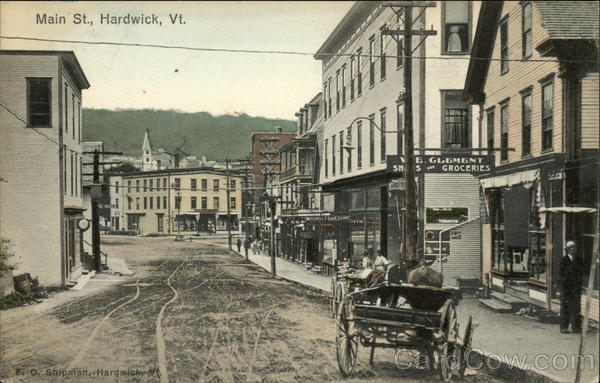 Main Street View Hardwick Vermont