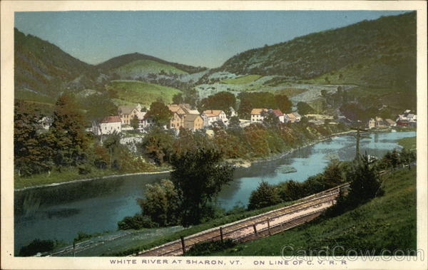 White River, on line of C.V.R.R Sharon Vermont