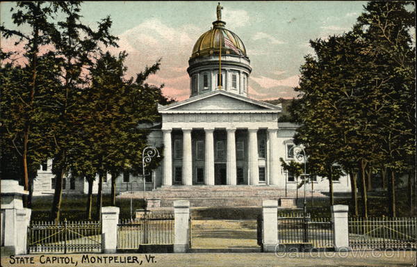 State Capitol Montpelier Vermont