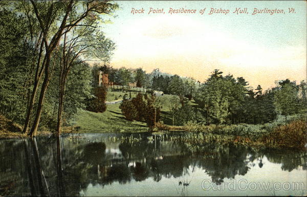 Rock Point, Residence of Bishop Hull Burlington Vermont