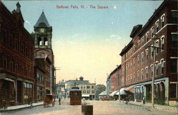 The Square Bellows Falls Vermont