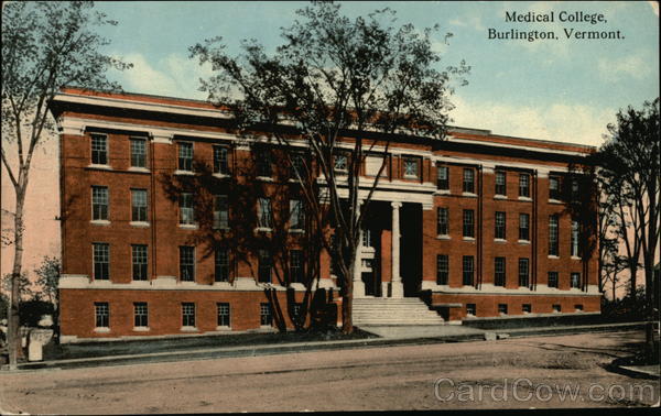 Medical College Burlington Vermont