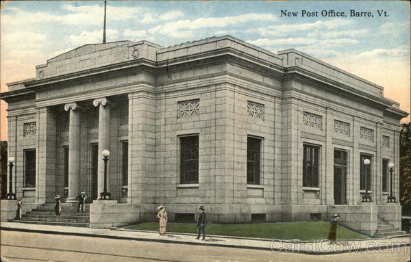 New Post Office Barre Vermont