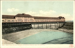 Power House and Canal, Michigan Lake Superior Power Co Postcard