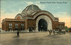 Northern Pacific Depot Postcard