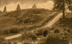 Manito Park Spokane, WA Postcard Postcard