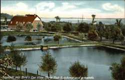 Bird's Eye View State Fish Hatchery and Grounds Bayfield, WI Postcard Postcard