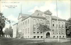 Geneva Public School Ohio Postcard Postcard