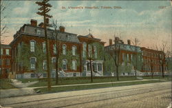 St. Vincent's Hospital Toledo, OH Postcard Postcard