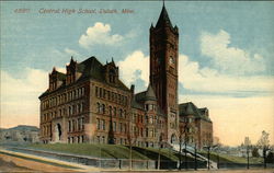 Central High School Duluth, MN Postcard Postcard