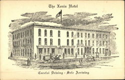 The Xenia Hotel, Careful Driving - Safe Arriving Postcard