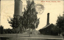 Water Works Oberlin, OH Postcard Postcard