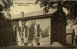 1st Congregational Church Oberlin, OH Postcard Postcard