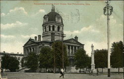 Tuscarawas County Court House Postcard