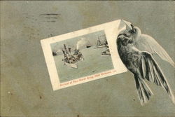 Arrival of Rex-Mardi Gras Postcard