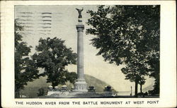 The Hudson River from the Battle Monument at West Point The Hudson River from the Battle Monument at West Point