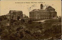 Art School and Art Museum (Eden Park) Postcard