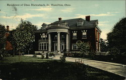 Residence of Chas. Diefenbach, Jr Hamilton, OH Postcard Postcard