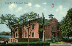 Center School Postcard