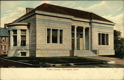 Public Library Torrington, CT Postcard Postcard