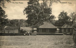 The Boat Houses Pomfret, CT Postcard Postcard