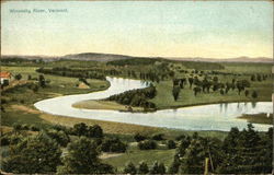 Winoosky River Burlington, VT Postcard Postcard