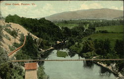 Otter Creek Proctor, VT Postcard Postcard