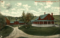 Rutland Country Club Vermont Postcard Postcard