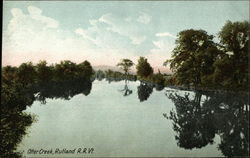 Otter Creek Rutland, VT Postcard Postcard