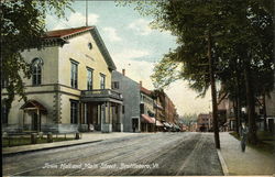 Town Hall and Main Street Town Hall and Main Street